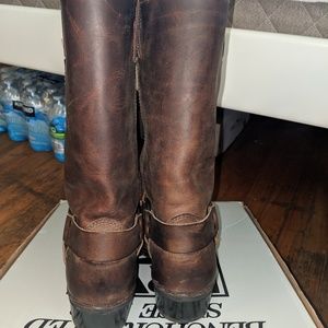 Frye harness boots